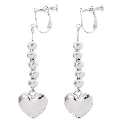 China CLASSIC thin earrings jewelry supplier alloy film and television unisex earrings hunter hisso heart full time earrings for sale