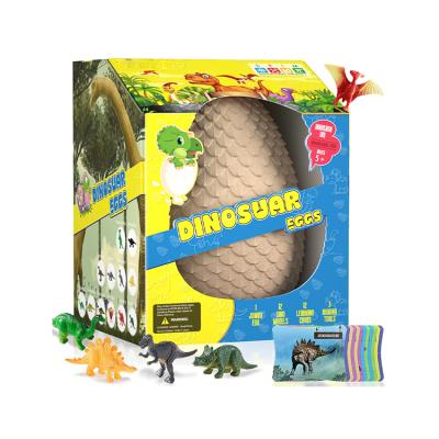 China Children Educational Dinosaur Toys Children Wooden Educational Toys Archaeological Models Toys Dinosaur Egg Toys for sale