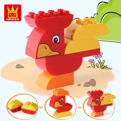 China Plastic Building Block Set Outdoor Toys Building Blocks Toy High Quality Educational Building Toys for sale