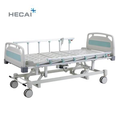 China Hospital Furniture Modern Remote Control 3 Function Electric Medical Bed for sale