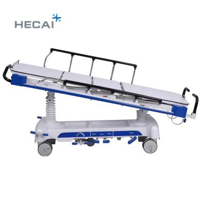 China Metal 4 Function Hydraulic System Ambulance Transfer First Aid Patient Stretcher For Hospital for sale