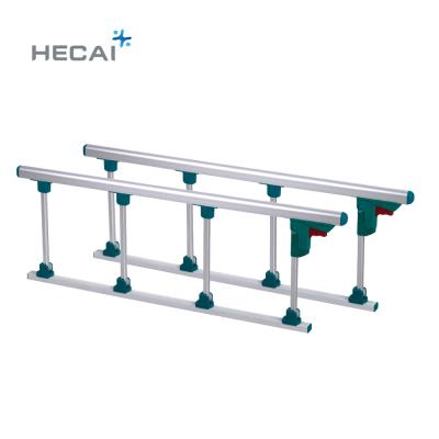 China Minimalist LS-1300B Aluminum Alloy Hospital Bed Side Rails, Hospital Bed Folding Guard Rails for sale