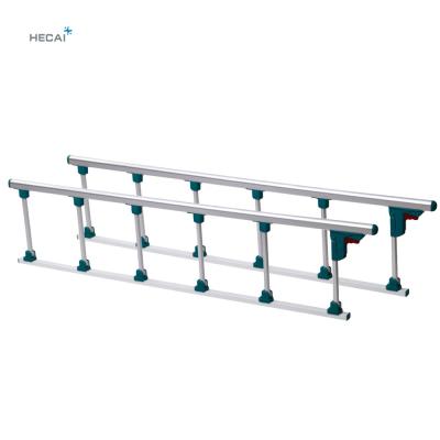 China Contemporary Aluminum Collapsible Bed Guard Side Rail For Hospital Bed for sale