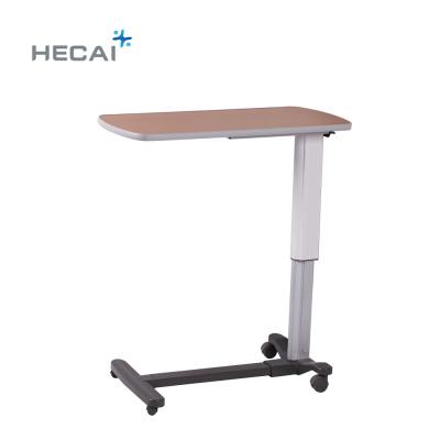 China LS-MT02 modern mobile inpatient bedside overbed table for dining for sale