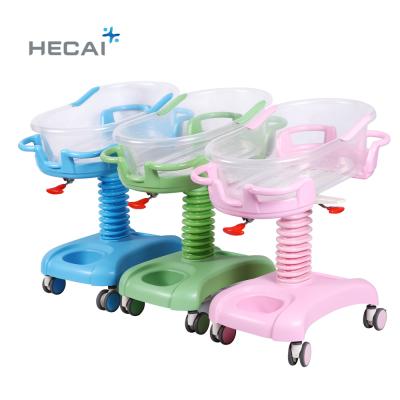 China Infants Commercial Baby Hospital Furniture Medical Bed with Wheels for sale