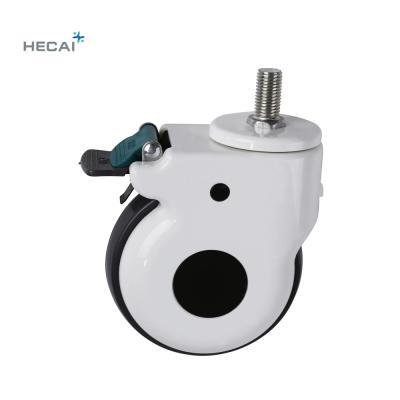 China Hospital Trolley Wheel And Bed Hospital Trolley Caster , Medical Caster for sale