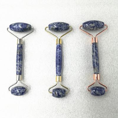 China Factory Wholesale KCONYD Face-Face Roller-Blue Jade Face Roller-Blue Alloy Hand-Zina Stents Spot-Wholesale for sale