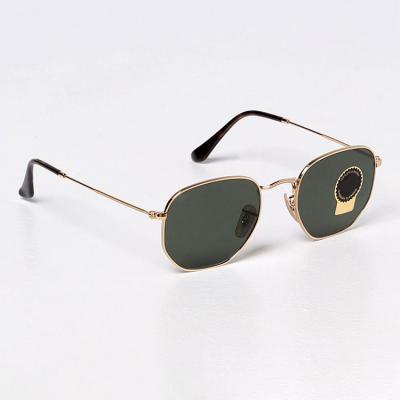 China Fashion sunglasses European and American fashion personality round polygonal face UV400 men's and women's sunglasses fashion sunglasses 3548 for sale