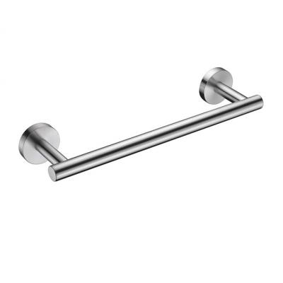 China Modern Brushed Nickel 12Inch Hand Bathroom Towel Rack Kitchen Factory Sale Bathroom Towel Rack Hot Free Punch Towel for sale