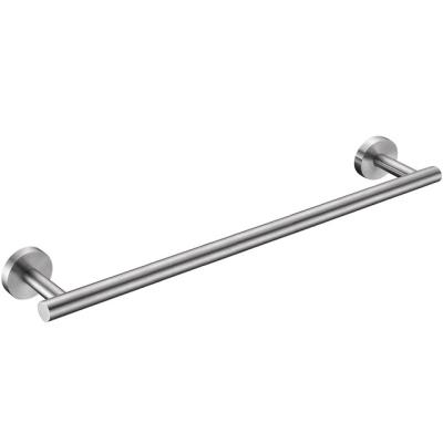 China Modern Brushed Nickel 24Inch Hand Bathroom Towel Rack Kitchen Factory Sale Bathroom Towel Rack Hot Free Punch Towel for sale