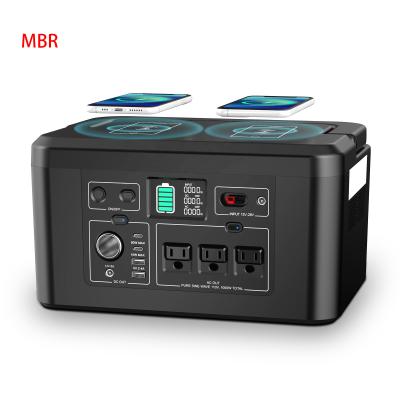 China MBR1000 Quick Charge Support Tools BBQ 1000watts Wireless Tools Super Portable Power Station Of Wireless Charger Power Banks for sale