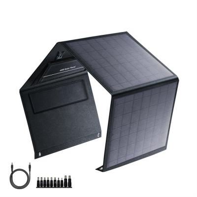 China Wholesale Monocrystalline Solar Panels 100W 12-18V Fast Charging Support Foldable Solar Panel For Camping Power Station for sale