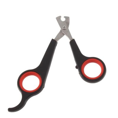 China Newest Pet Grooming Supplies Viable Dog Nail Clippers Dedicated Stainless Steel Trimmer Pet Nail Claw Grooming Scissors for sale