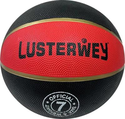 China Match Top Seller  7 custom design ball basket ball Outdoor Rubber Custom Basketball for sale