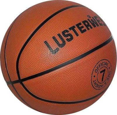 China Match Custom Rubber Ball Size 7 China factory Cheap Price Deep Channel Basketball for sale