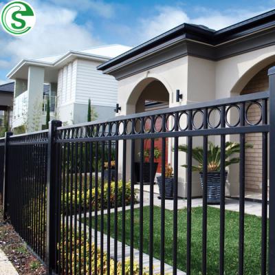 China Easily Assembled Export To USA Collected Decorative Steel Fence Villa Fence Supplier for sale