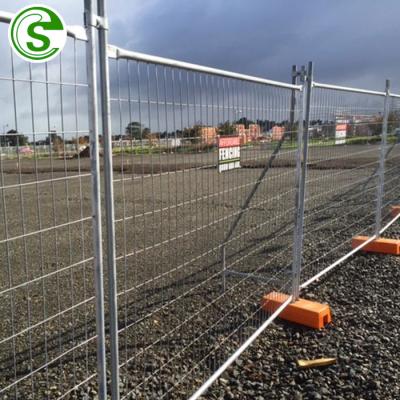 China Easily Assembled Cheap Pre-hot Dipped Galvanized Temporary Welded Wire Mesh Fence For Dubai for sale