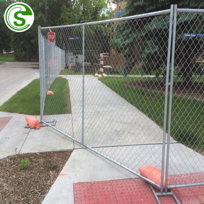 China Easily Assembled Industrial Production Durable Garden Hot Dip Galvanizing Temporary Fence for sale