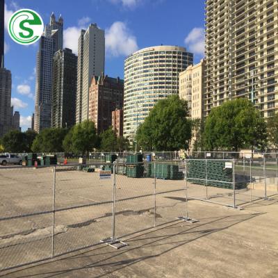 China Easily Collected Hot Dipped Galvanized Temp Fencing For Garden / Sports / Dog Kennel Used Portable Fence for sale