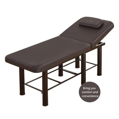 China Beautiful Appearance Saloniture Massage SPA Base Portable Folding Table - Black for sale