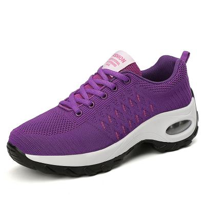 China Cushioning Cloud Outsole Running Shoes Height Increasing Air Cushion Comfortable Brand Lady Do Not Sport Shoes For Woman for sale