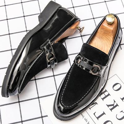 China Fashion Design Size 38-48 Anti-Slippery Leather Slip On Comfortable Durable Casual Stylish Men Loafer Shoes for sale