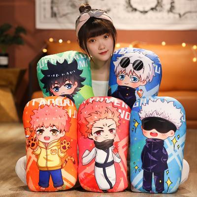 China Decoration Gift Toy 19 Style Anime Jujutsu Kaisen Plush Doll Itadori Yuji Fushiguro Megumi Gojo Satoru Soft Stuffed Cushion Kids Plushie Pillow Toys for sale