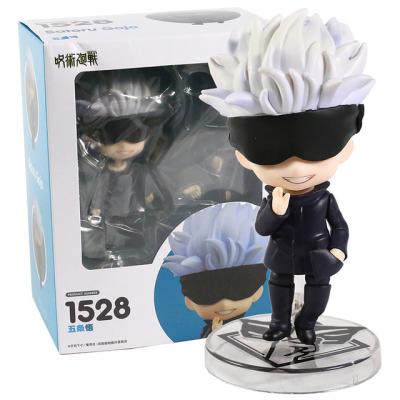 China Cartoon Toy Q Versions Jujutsu Kaisen Gojo Satoru Anime Action Number Collection Model 1528 for sale