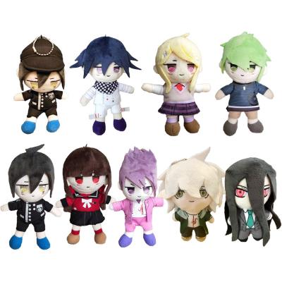 China Danganronpa V3 Dangan Ronpa Oma Kokichi Komaeda Nagito Snowdrops Ohm Material Plush Key Chain Toy 6pcs Anime Stuffed Doll Key Chain Toy Decoration Gift for sale