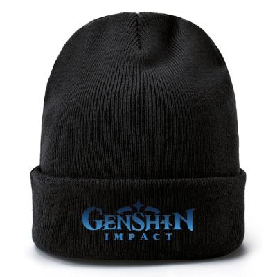 China COMMON 22 Styles Genshin Unisex Impact Knitted Hat Winter Autumn Outdoor Party Hats Women Men Hip Hop Covers Slapped Beanies for sale