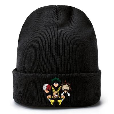 China COMMON 12 Styles My Hero Academia / Boku No Hero Academia Knitted Winter Autumn Outdoor Party Hats Hip Hop Hat Tide Covers Slapped Beanies for sale