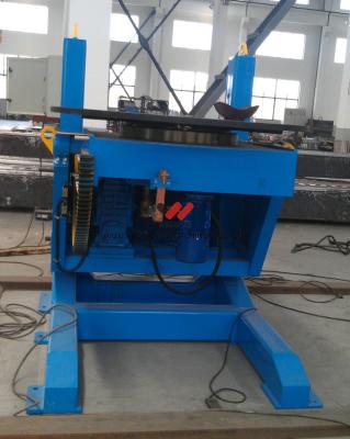 China 2000kg Height Adjustable Pipe Welding Positioners Manual With Fixed Tilting Speed for sale