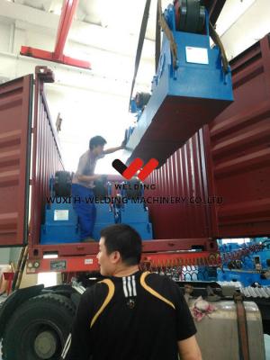 China Rotor autoalineador rotatorio de la soldadura de 80 toneladas de VFD que da vuelta a Rolls en venta