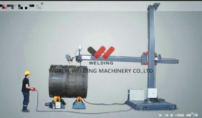 China Automatic Welding Manipulator Customized With Electric Cross Slides for sale