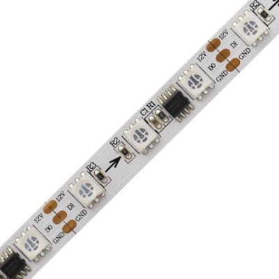 China WS2811 Changed 5050 RGB Digital Strip 60LED/M Manufacturer 12V RGB LED Accessible Strip for sale