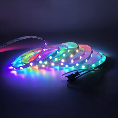 China Changed Digital Strip 60LED/M Affordable Home Decoration 12V RGB Led Strip WS2801 for sale