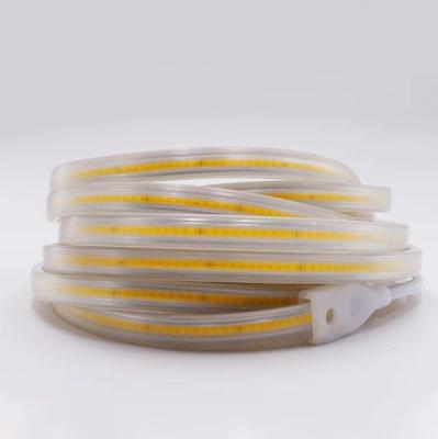 China High Voltage Garden 288Led/m 10W 12MM 90Ra 3 Years Warranty 220v COB Led Strip for sale