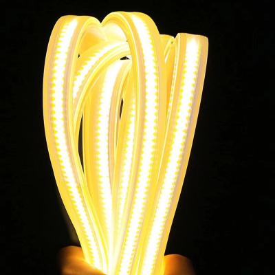 China Waterproof IP67 Garden Garden Decoration 288Led/m 12MM Width 3000K 4000K 6000K Outdoor COB Led Strip for sale