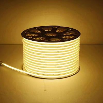 China Garden And Garden Building Using IP67 Waterproof White Color 10W/m COB Type 220V Led Stripes for sale