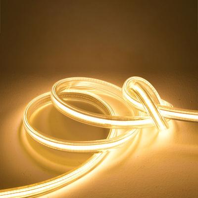 China Garden Good Quality Uniform 288Led/m 12MM PCB Dotless Light COB Led Strip Light Outdoor Waterproof for sale