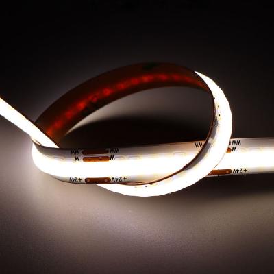 China Hotel White Color 3 Years Warranty 5MM 8MM 12V 110V 220V CP 90 COB 24v Led Strip for sale