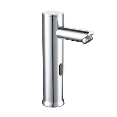 China Touchless Smart Wave Motion Sensor Stainless Steel Infrared Faucet Sense Faucets Bathroom Sink Single Hole Self Powered Faucet for sale