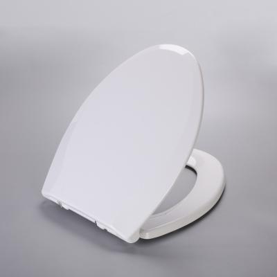 China Plastic Soft Narrow Toilet Seats Aobo Slow-End Rotary Damper Of Toilet Seat Cover Toilet Seat Hinges for sale