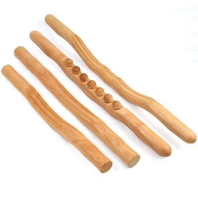 China 2022 Wooden Self Massage Tool Best Selling Comfortable Back Massager for sale