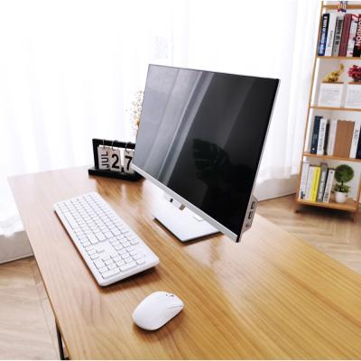 China 21.5 inch adjustable desk all in one cheap computer price student computer core i3 i5 i7 all in one pc for sale