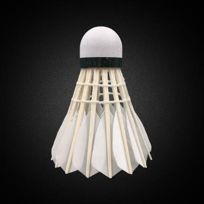 China Trainning Linton Brand Good Quality Badminton Goose Feather Shuttlecock for sale