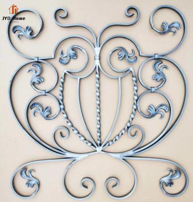 China Easily Assembled Ornamental JYD Wrought Iron Stair Railing Panels Hot Sale for sale