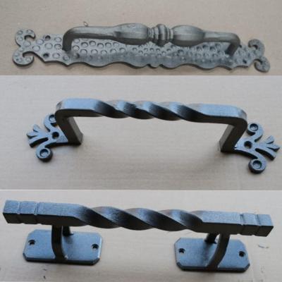 China JYD Wrought Iron Gate Easily Assembled Decorative Gate Handles For Sale for sale