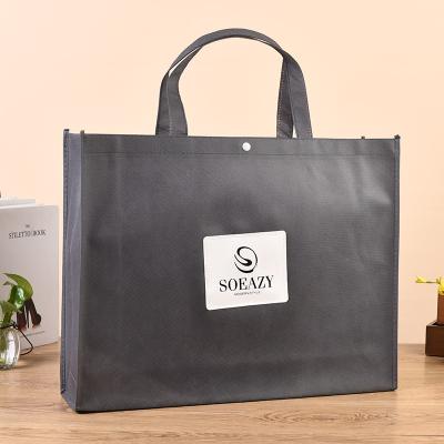 China 2000 Times Non Woven Reusable Laminated Non Woven Shopping Bag Wholesale Custom Colored Nonwoven Bags for sale