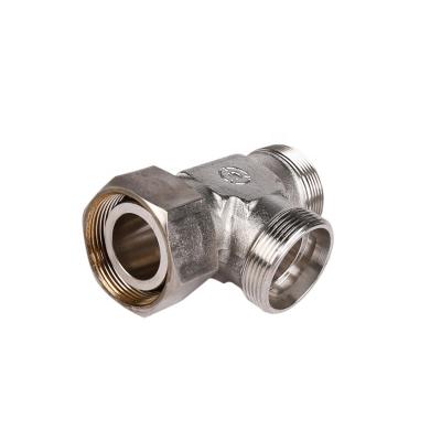 China Railway Locomotives And Construction Of Vehicle Stainless Steel Tee Pipe Connector Quick Insert Joint for sale